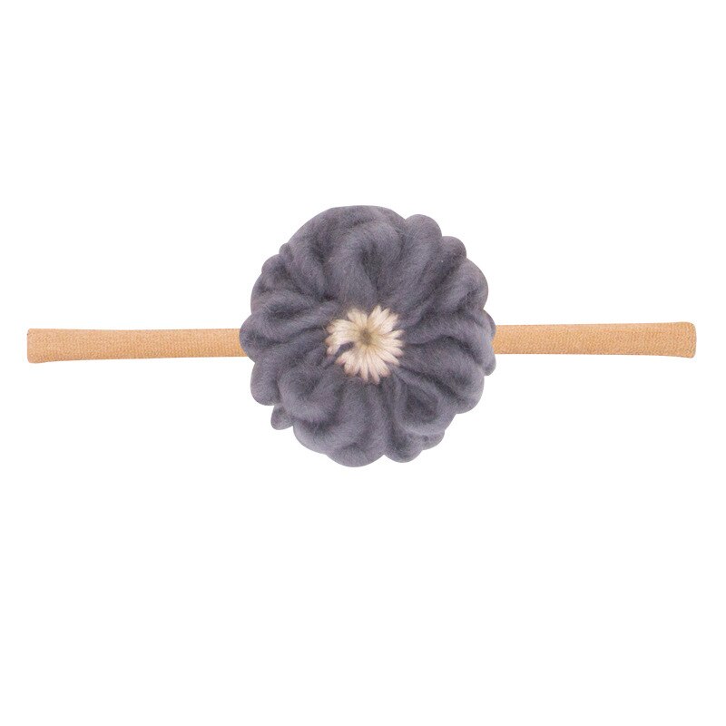 2022 Baby Meisjes Haarband Leuke 3D Strik Bloem Hoofdband Touw Koreaanse Stijl Eenvoudige Niet-geweven Stof Haar accessoires: J