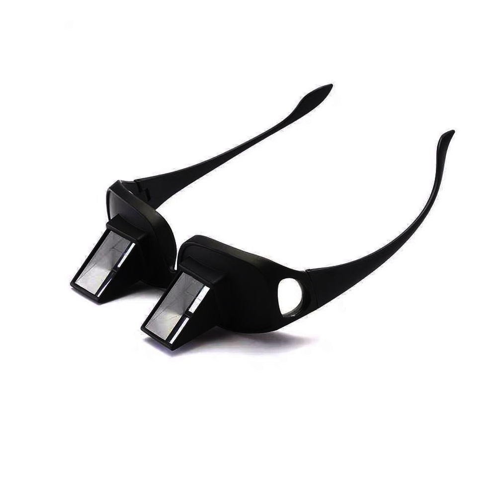 Lazy Bed Prism Glasses For Horizontal Reading Watching TV Spectacle Refraction Effect Eyewear Bed Lie Down Read