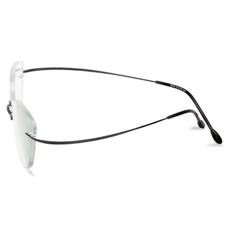 Oydch frameloze stralingsbestendige leesbril voor mannen en vrouwen, universele anti-blue-ray licht dioptriebestendige bril