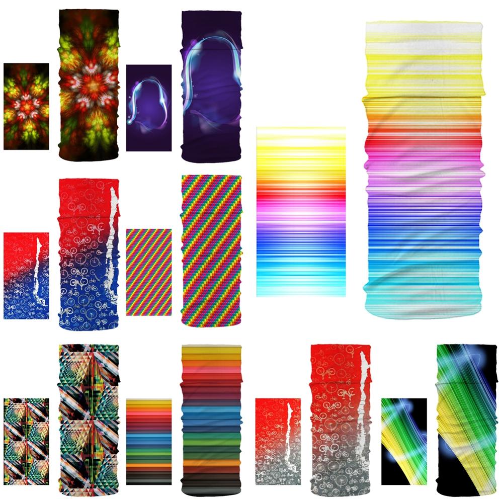 Dustproof Unisex Magic Tube Scarf Geometric Pattern Bohemian Wind Isolation Pollution Air Sports Fitness Headband Wristband