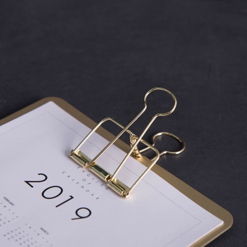 Metal Clipboard Writing Pad File Folders Document Holder School Office Stationery Supply 3 Colors
