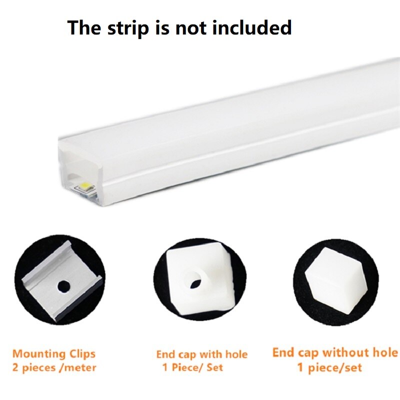 LED Tape Neon Flex Profile ,5V 12V 24V Progrmmable Strip Matte Diffuser.Flexible Recessed Linear Bar Light Waterproof Channel