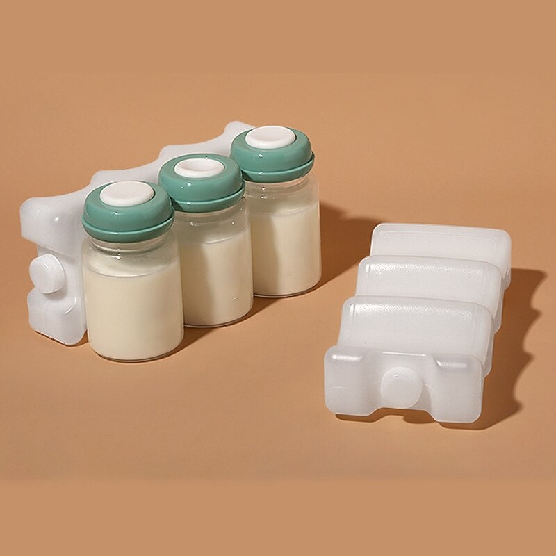 Lot de 10 blocs de glace réutilisables pour climatiseurs et glacières