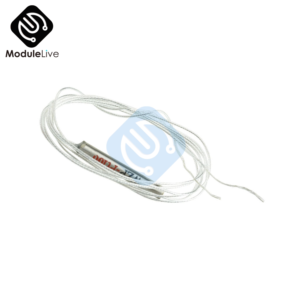 PT100 Platinum Resister Temperature Sensor Waterproof Temp Probe -20~450 Celsius