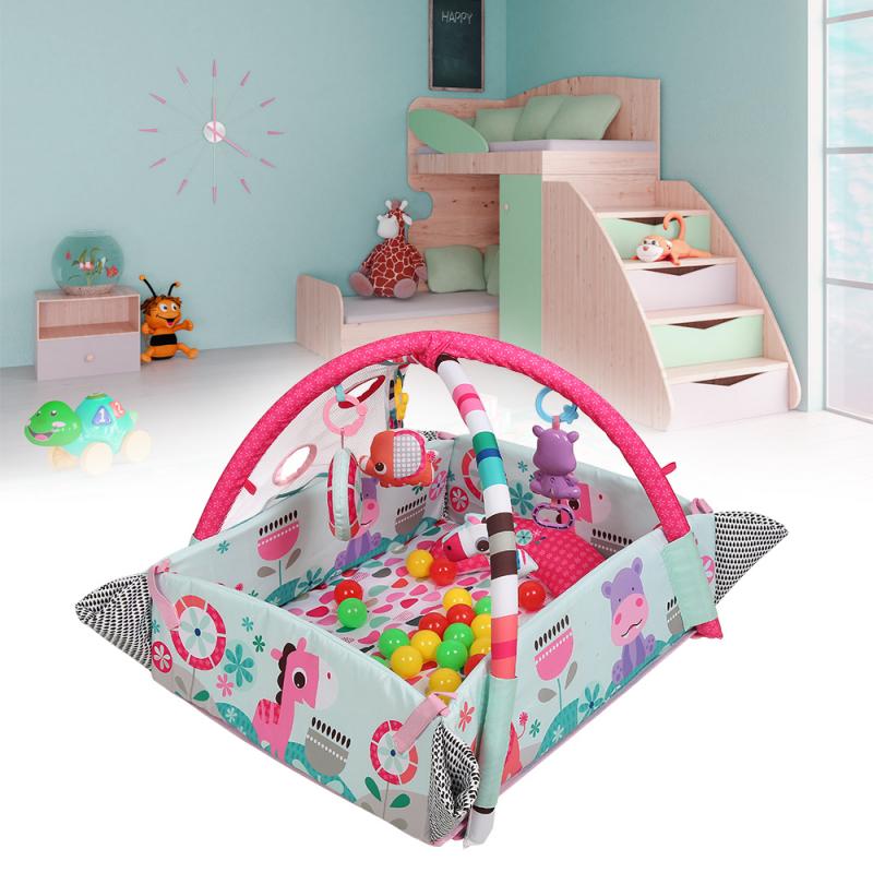 Baby Speelkleed Baby Kruipen Mat Deken Baby Spelen Tapijt Kids Activiteit Mat Met Muziek Poppen Tapete Infantil Fitness Playmat hwc