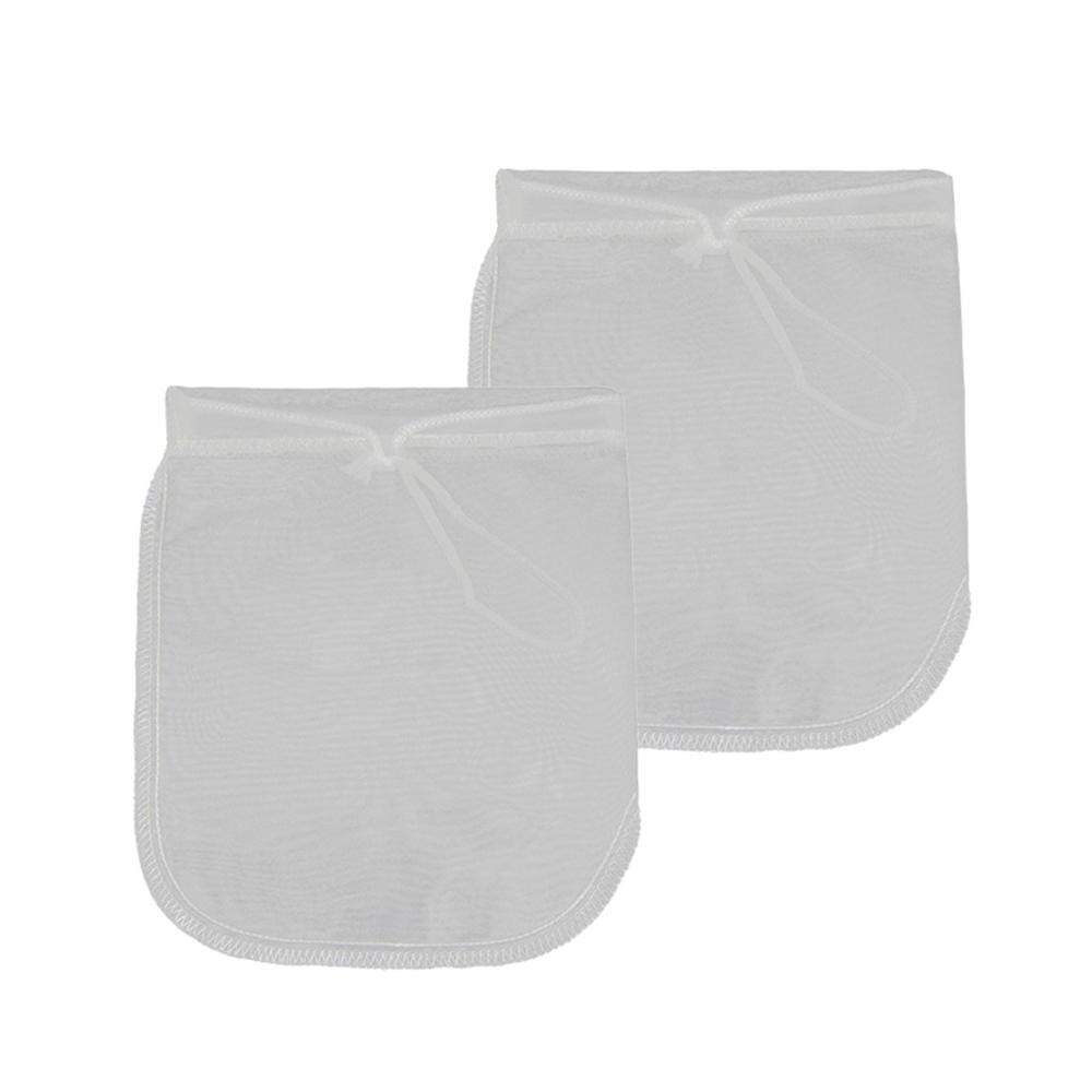 2Stck Profi murmeln Milch Tasche Filter Tasche Mehrweg Milch Tasche & Alle Zweck Lebensmittel Sieb Lebensmittel Klasse Sack eine filtre Küche Werkzeuge N4: Ursprünglich Titel