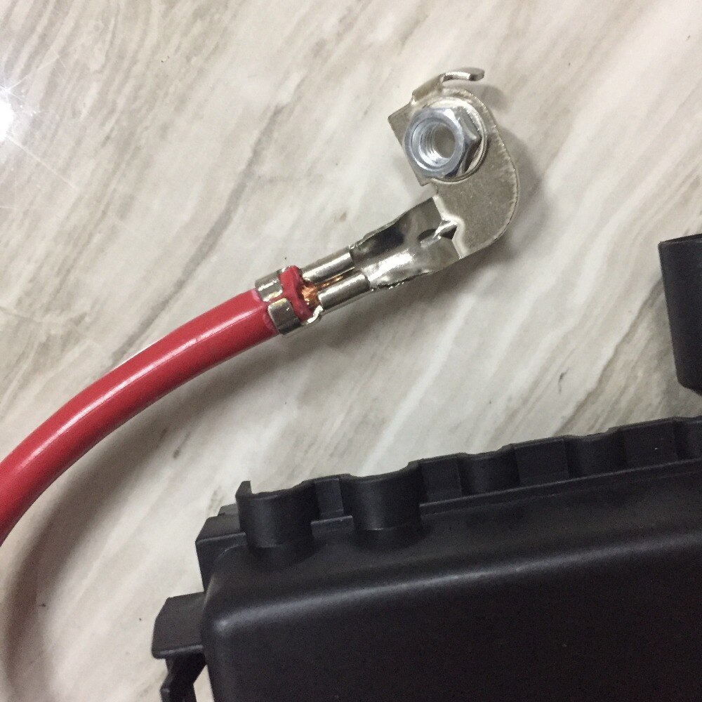 Auto Car Fuse Box Battery Terminal For V-W Be-etle G-olf B-ora Jet-ta City 1J0937550A 1J0937617D
