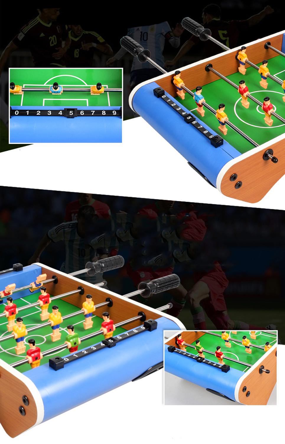 50x59cm Football Tabletop Arcade Game Kids Adults Table Soccer Mini Interactive Toy for Children Have Fun At Home Office