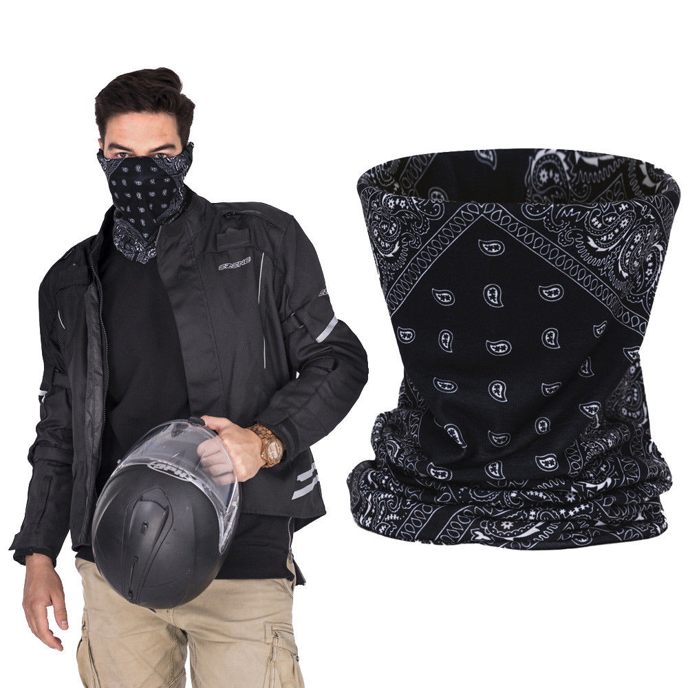 Multi gebruik Schedels Biker Bivakmuts Neck Tube Snood Sjaal Gezichtsmasker Warmer Bandana Gedrukt Grappige Parodie Halswarmer cool Man: jacquard weave