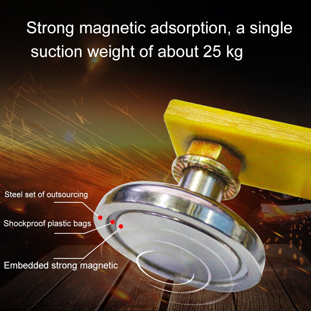 Double Magnetic Welding Clamp Coppers Small Magnetic Welding Magnet Ground Clamp Holder Welding Tools