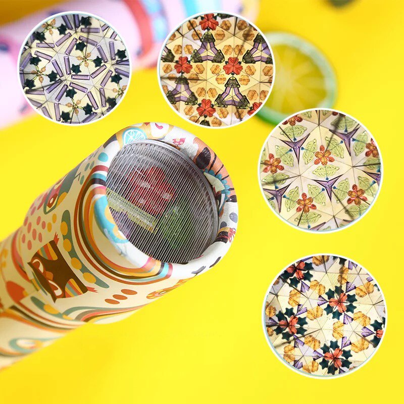 Magic Kaleidoscopes Speelgoed Roterende Rekbaar Kleurrijke Wereld Fantasierijke Klassieke Educatief Speelgoed voor Kinderen Caleidoscoop