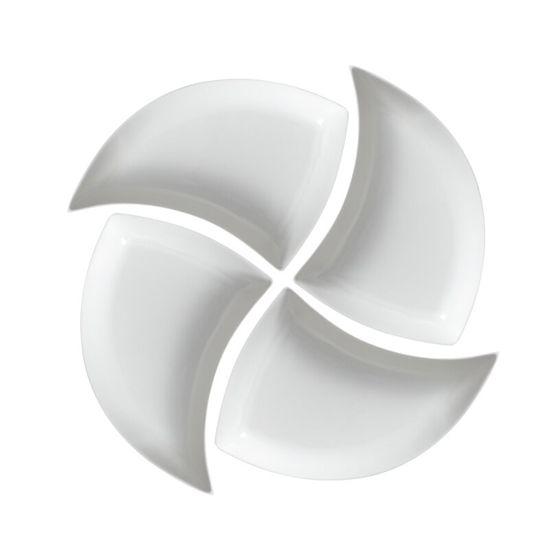 Household vegetable dish deep set dish cutlery set dessert fruit plate tableware kitchen catering WF1120205: E