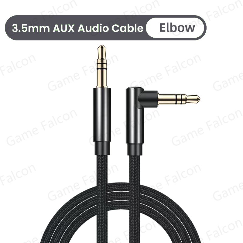 3.5mm Jack Aux Cable to 3.5 mm Male to Male Audio Cable Nylon Woven Audio Cable For Phone Computer Headset Speaker Car stereo: WHITE / 3m