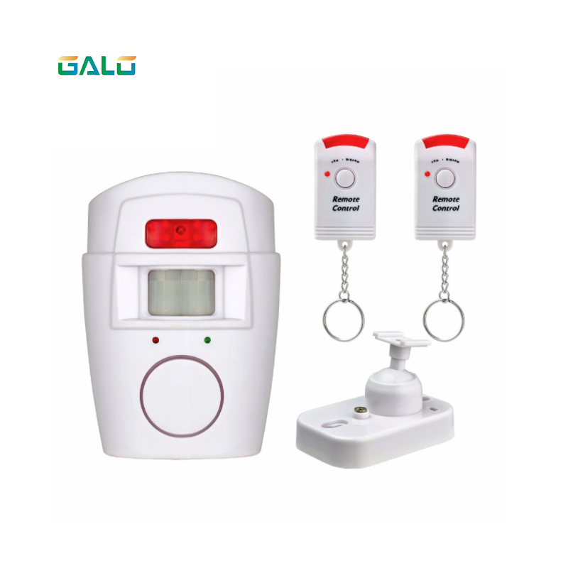 Home Security PIR MP Alert Infrared Sensor Anti-theft Motion Detector Alarm Monitor Wireless Alarm system+2 remote controller