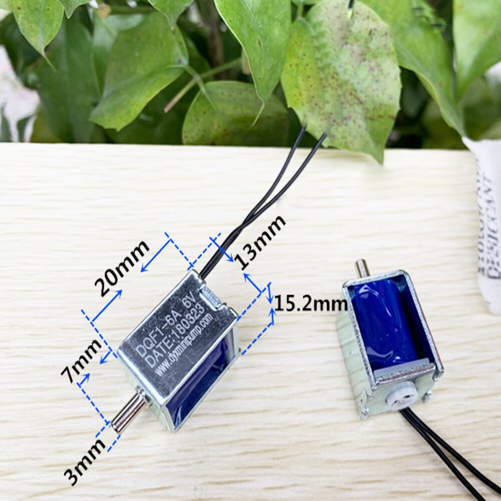 1PCS Micro Mini One-way Solenoid Valve DC 6V Exhaust Air Valve Small Electric Control Vent Valve Calve Sphygmomanometer Monitor