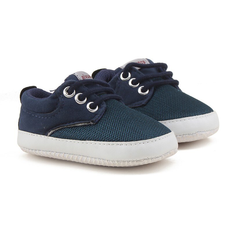 Baby Boys Shoes First Walkers Breathable Mesh Non-... – Grandado