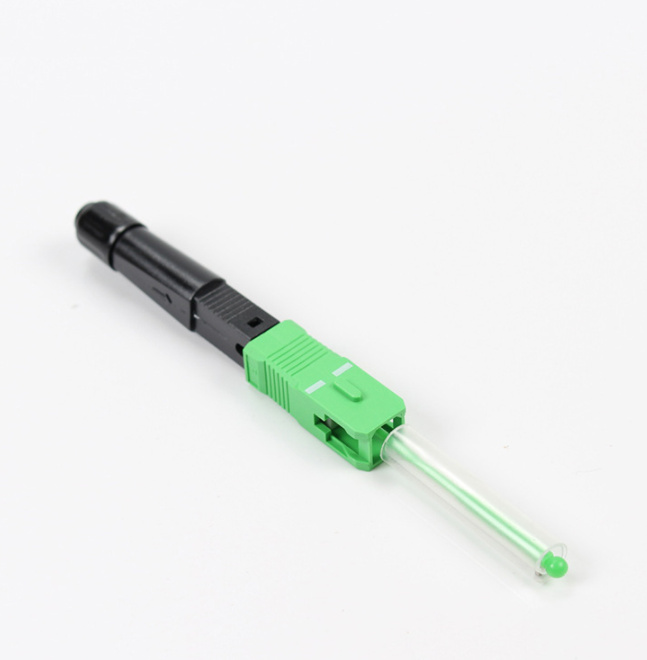 50Pcs/Lot SC/APC SC/UPC Connector Optical Fiber Fusion FTTH Fast Aadaptor,SC APC UPC SOC Fast Connector Splice on Connector