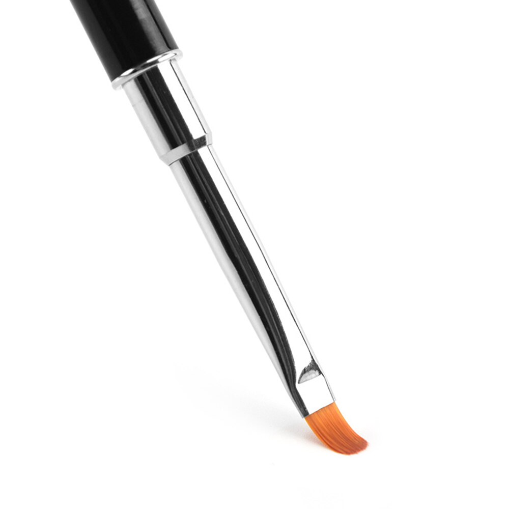 2 In 1 Dual-Ended Brush Picker Rvs Gel Professionele Nail Tool Voor Uv Gel Acryl Nagels Uitbreiding tool