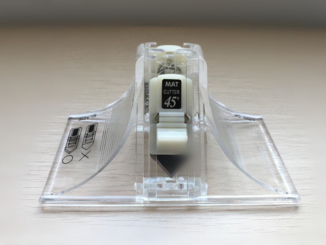 DaFa 45 Degree and 90 Degree Mat Cutter (1 Cutters + 3 Spare Blades) Utinity Knife Frame Knives