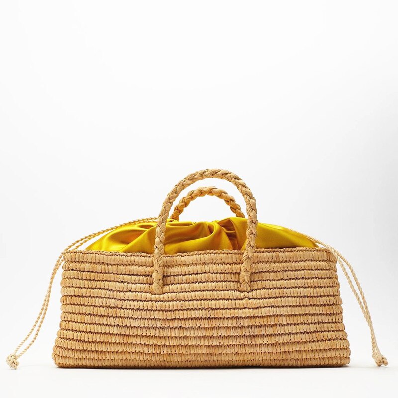 Raffia Straw Bag Women Shoulder Bag Bag