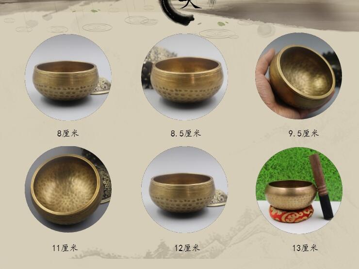 Nepal brass Buddha sound copper sound bowl