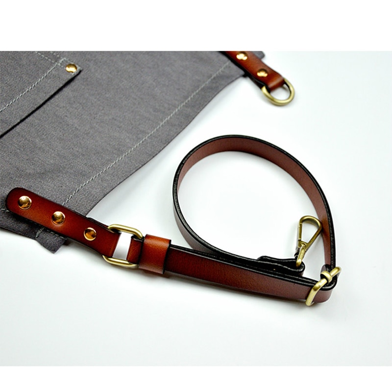 Senyue szef kuchni kelner piekarnia kawiarnia fryzjer fartuch grillowy robić ogólnych kombinezonów męskich i damskich