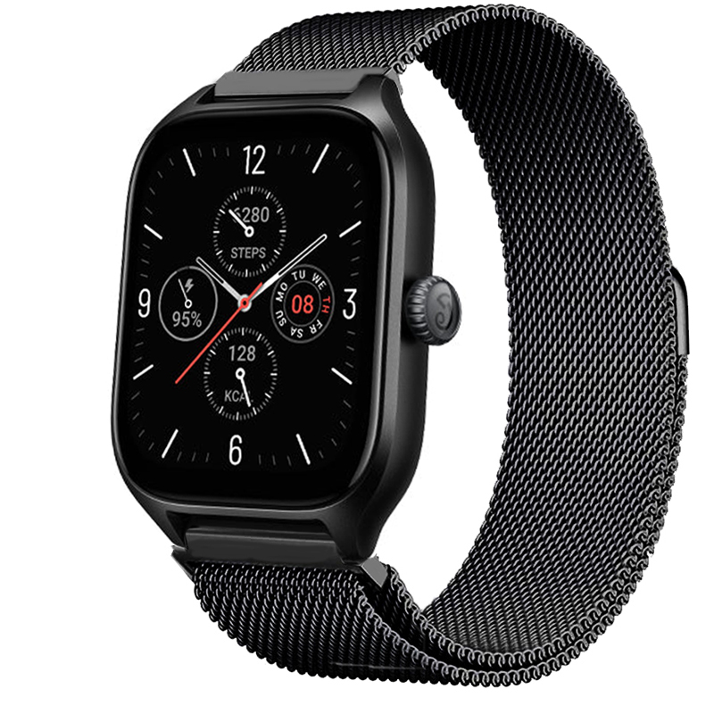 Banda milanesa de 20mm/22mm para Amazfit GTS/2/2e/3/4/GTS2 Mini/GTR 42mm/47mm/GTR2/3/4/Pro stratos pulsera de Metal Amazfit bip