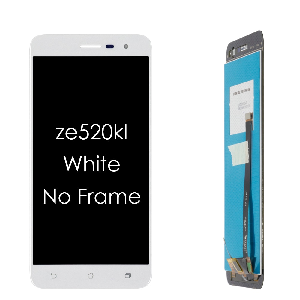 5.2 "dla ASUS Zenfone 3 ZE520KL wyświetlacz LCD dotykowy Digitizer z ramką dla ASUS ZE520KL Z017D Z017DA Z017DB montaż ekranu LCD