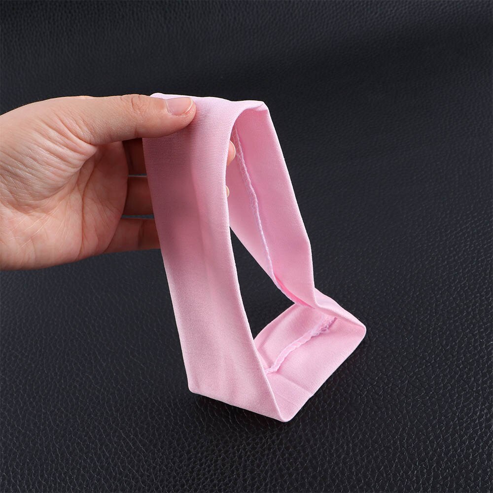 1pc women's/men's 19- color elastic yoga headband, running sweatband, outdoor gym hair band, turban fitness bandage, sports accessory