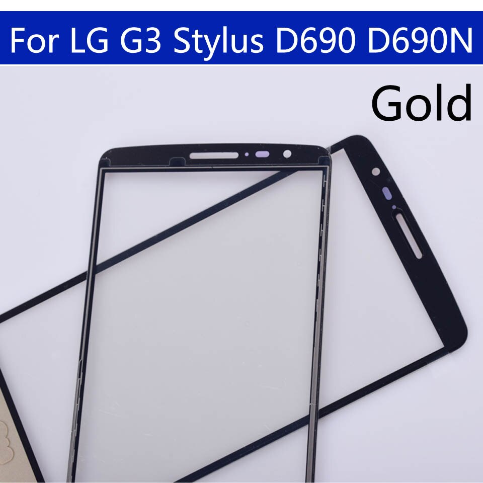 For LG G3 Stylus D690 D690N Touch Screen Digitizer Front Glass Panel Sensor Replacement