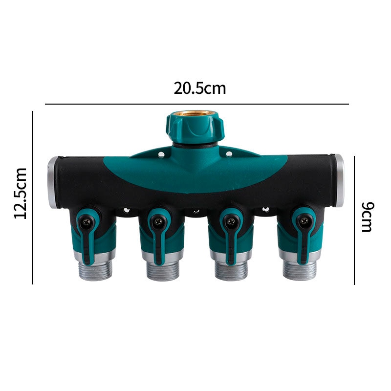 4 weg EU/UNS Garten Schläuche Splitter 3/4'' Bewässerung Wasser Schlauch Anschluss Landwirtschaft Garten Wasserhahn Anschlüsse Adapter