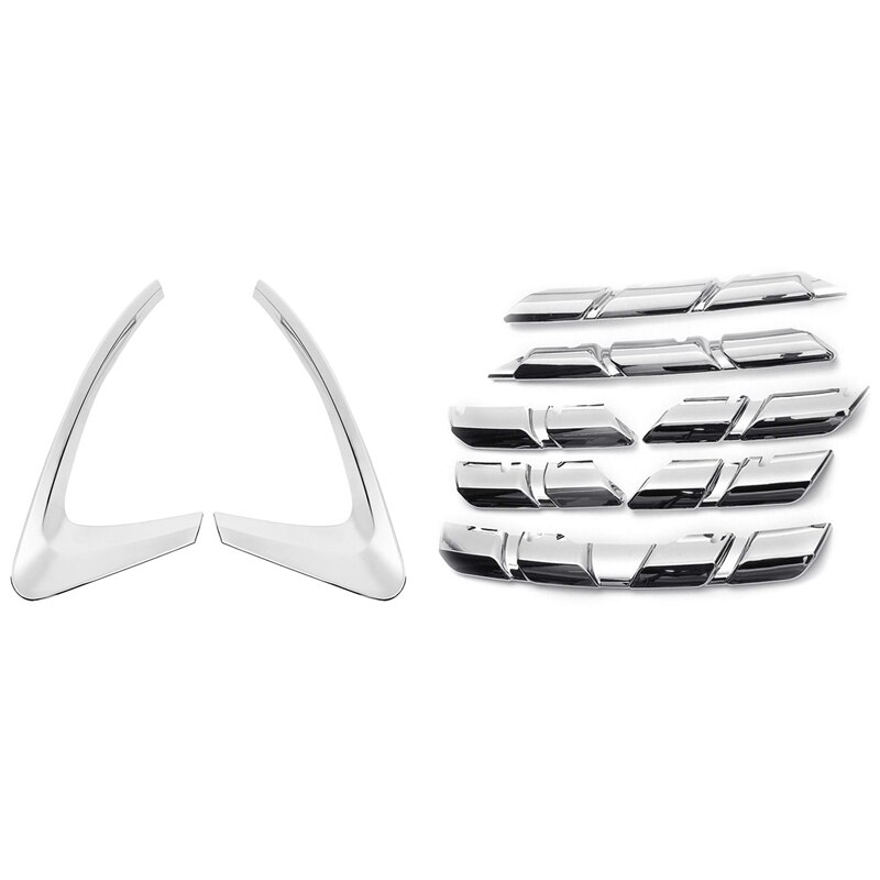 Voor renault kadjar achter mistlampen afdekkingen abs & auto front grille afdekking abs voor renault kadjar: Default Title