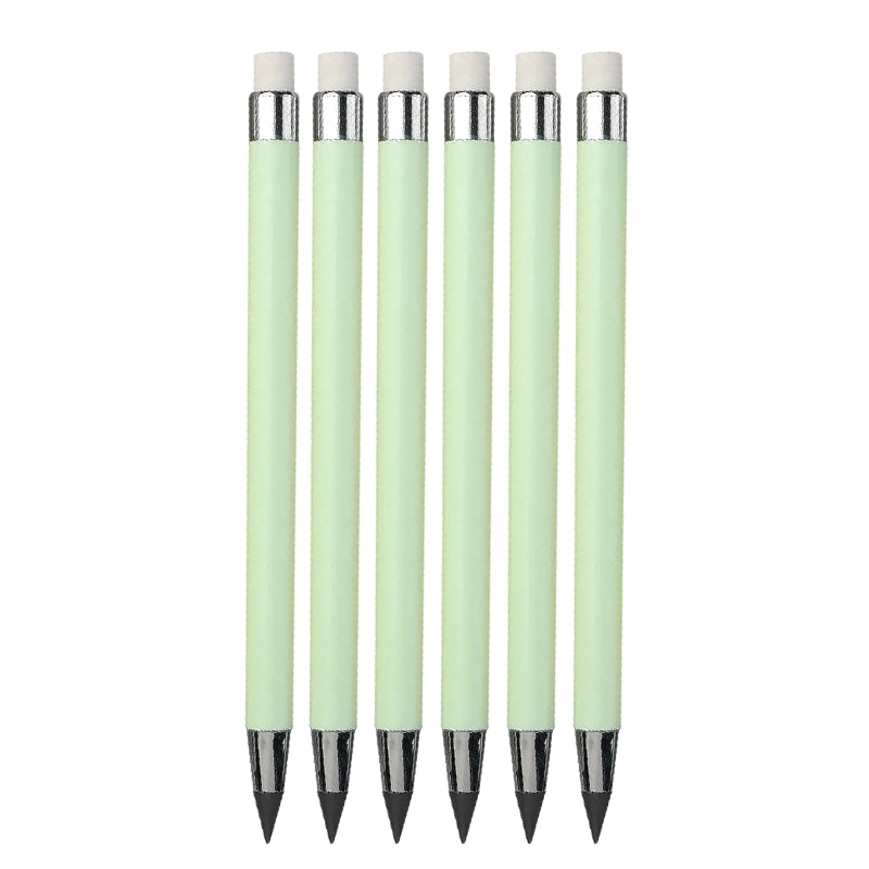 1/6/12 Stck Ewige Bleistift Für freundlicher Kunst Skizze Schreiben Zeichnung Stift Werkzeuge Keine Tinte Unendlichkeit Bleistifte Schule liefert Schreibwaren: Freier Raum