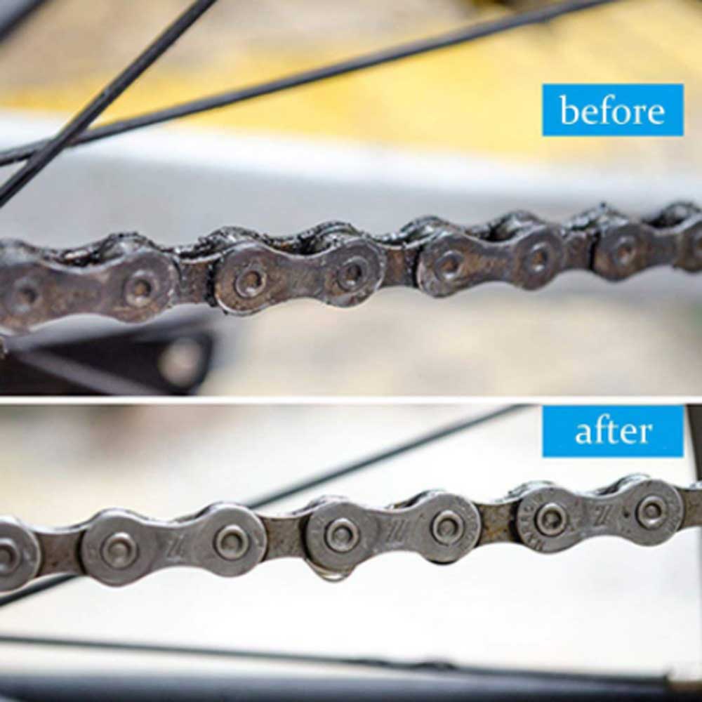 Fietskettingreiniger, reinigingssets, draagbare fietsborstels, scrubber, wasgereedschap, accessoires voor mountainbikekettingbescherming