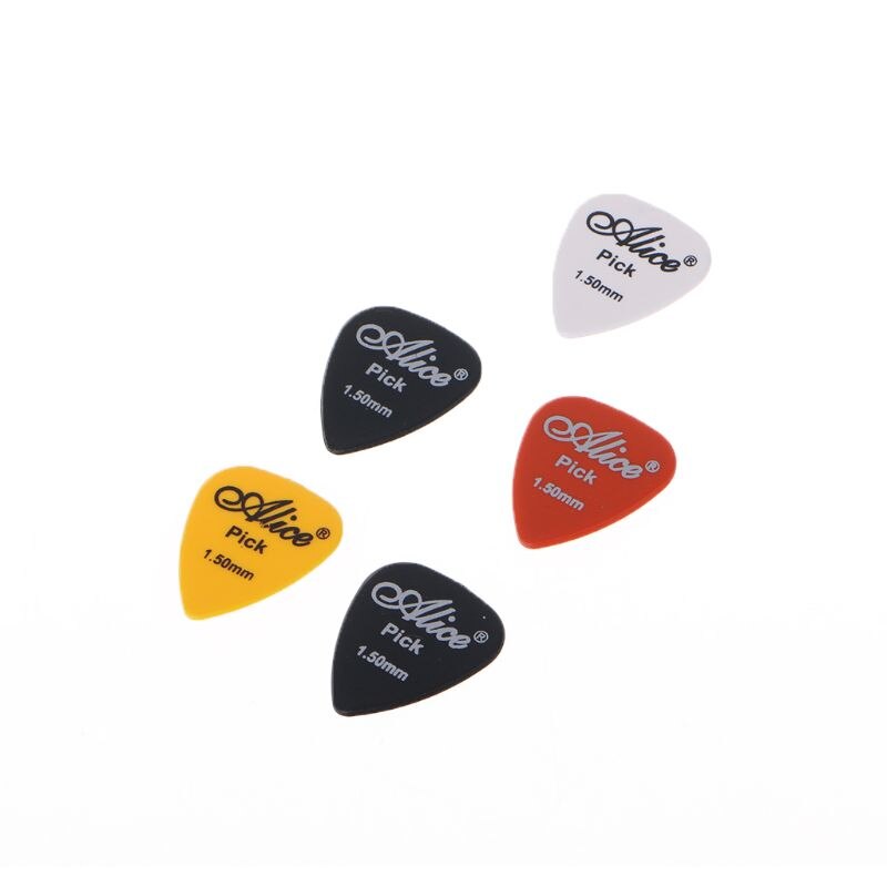 5 x GUITAR PICKS PLECTRUM Plec ELECTRIC ACOUSTIC BASS Assorted Colours