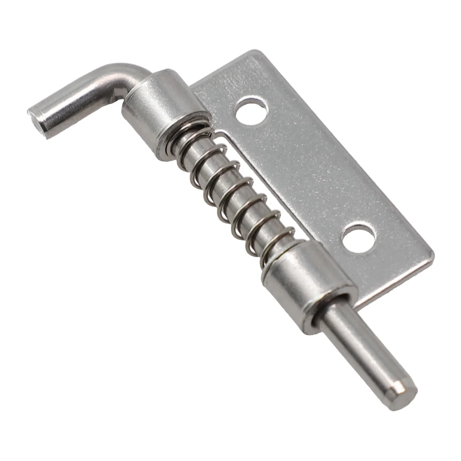 Neue Möbelriegel, Riegelstift, silberfarben, federbelasteter Riegelstift, Schränke aus Edelstahl 304, Schlafzimmer, Sicherheitstürriegel
