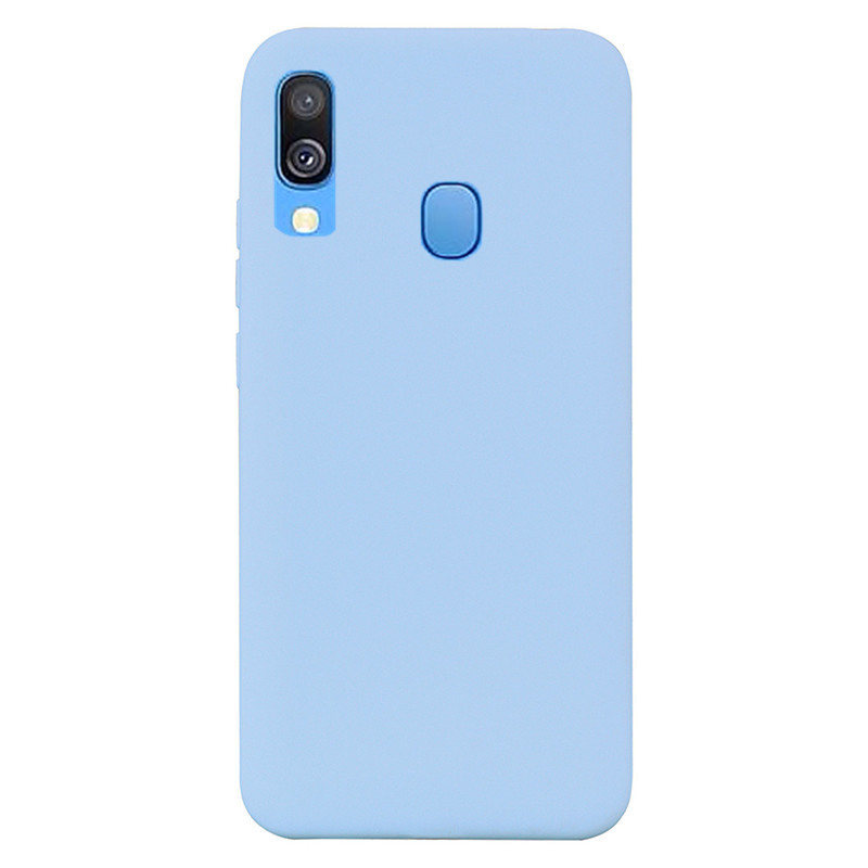 Case For Samsung Galaxy A40 Case SM-A405F 5.9 Soft Silicone Back Cover Phone Case For Samsung A40 A 40 Coque Fundas Bumper shell: 13 Light Purple
