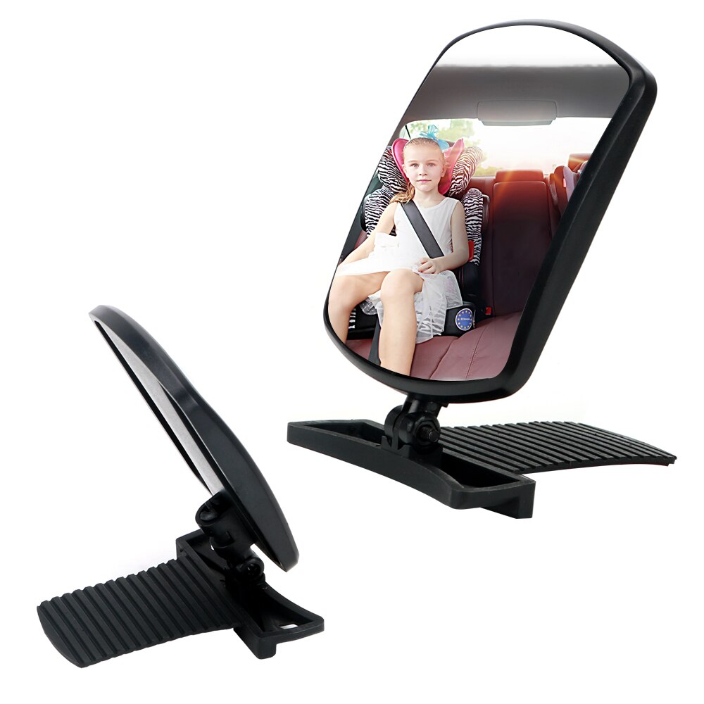 Baby barn säkerhetsmonitor bil backsäkerhet baksäte spegel bil baby spegel lim vridbar justerbar