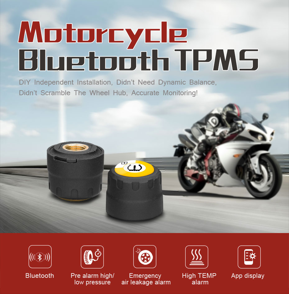 TPMS Bluetooth 4.0 universel externe capteur de pr – Grandado