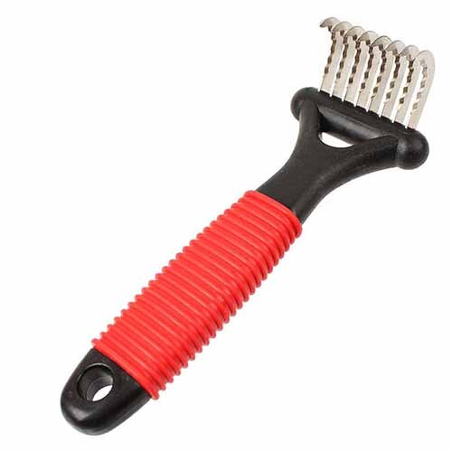 Huisdier Dematting Kam Professionele Grooming Tool Pet Rake voor Honden Katten Beste in Verwijderen van Ondervacht Matten Knopen en Verwarde haar: Default Title