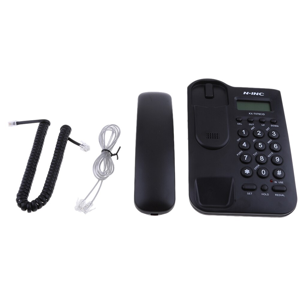 Fixed Telephone Home Office Wall Mount Hotel Wall-mounted KX-T076CID Office Corded Phone