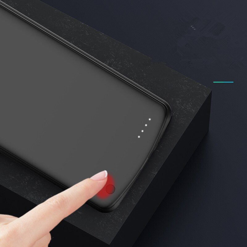 6800Mah Batterij Case Battery Charger Opladen Vermogen Case Voor Oneplus 8 8pro Power Bank Voor 8 8pro
