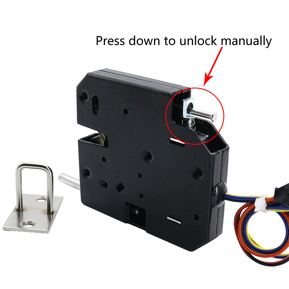 Dc5v12v 24V Elektrische Schakelkast Deurslot Elektrisch Slot Opbergkast Slot Elektrische Controle Slot Elektromagnetische Vergrendeling