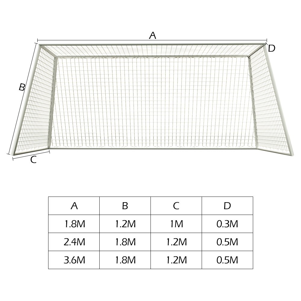 Full Size Football Goal Net Soccer Goal Post Football Training Accessories Football Net Soccer Net Soccer Training Material