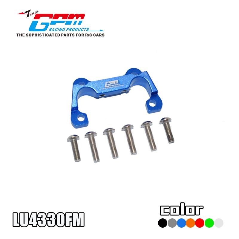 Losi 1/10 Lasernut Vasthoudendheid Ultra 4 Rock TACER-LOS03028 Aluminium Front Versnellingsbak Bevestigingsbeugel LOSI-LOS231054: Blauw