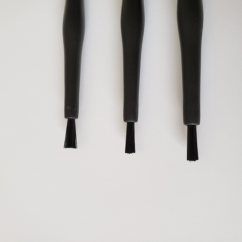 5 Stks/pak Scheermes Reinigingsborstel Elektrisch Scheerapparaat Hoofd Plastic Borstel Mannen Duurzaam Elektrisch Scheren Black Tool