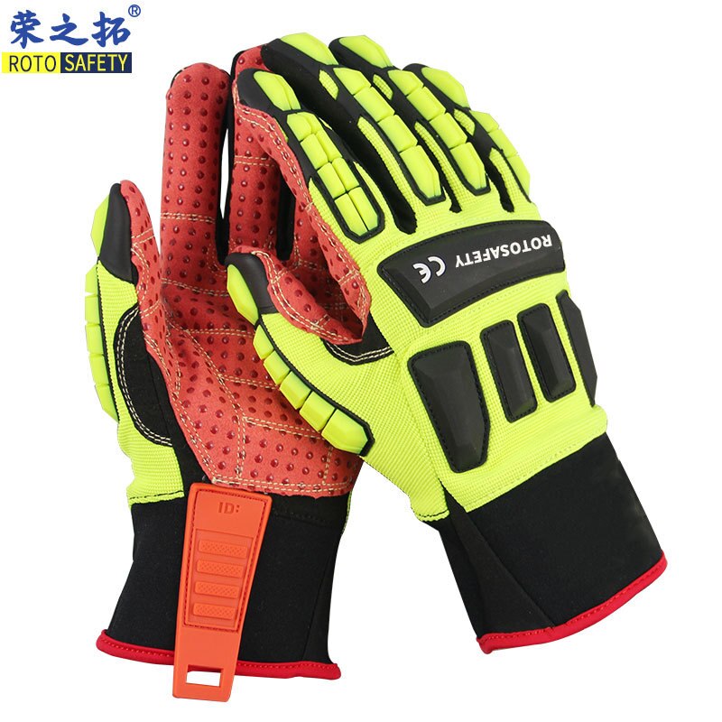 Rongzhituo – gants de protection anti-écrasement, huile, résistant à l'usure, anti-coupure, anti-collision TPR, sauvetage mécanique g, direct usine