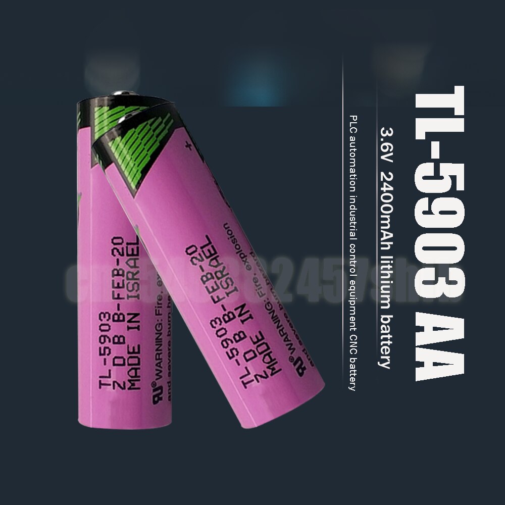 2pcs Original For TADIRAN TL-5903 ER14500 LS14500 AA 3.6V Lithium Battery For PLC EquipmeFacility ER 14500 Dry Primary Battery