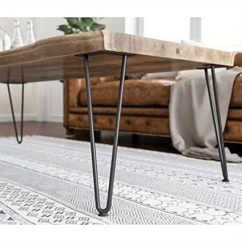 4 Uds. Patas de 40cm de altura para muebles, patas de Metal de hierro grueso para sofá, mueble de TV, mueble de baño, cama, mesa de centro, patas de repuesto