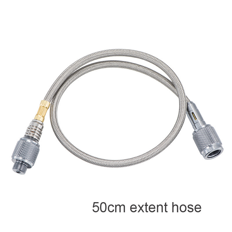 0.5/1M Outdoor Camping Gas Canister Hike Stove and Accessories Adapter Extent Hose: 0.5m hose
